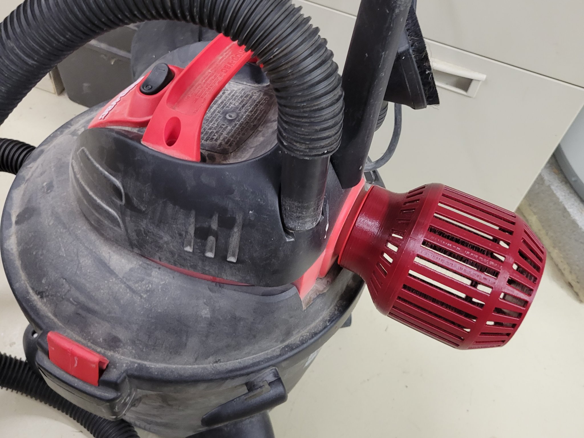 Baffle xả cho máy hút bụi - Giảm bụi hiệu quả