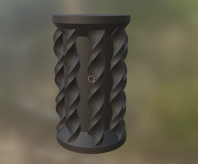 Cốc bút in chế độ vase cho bàn học