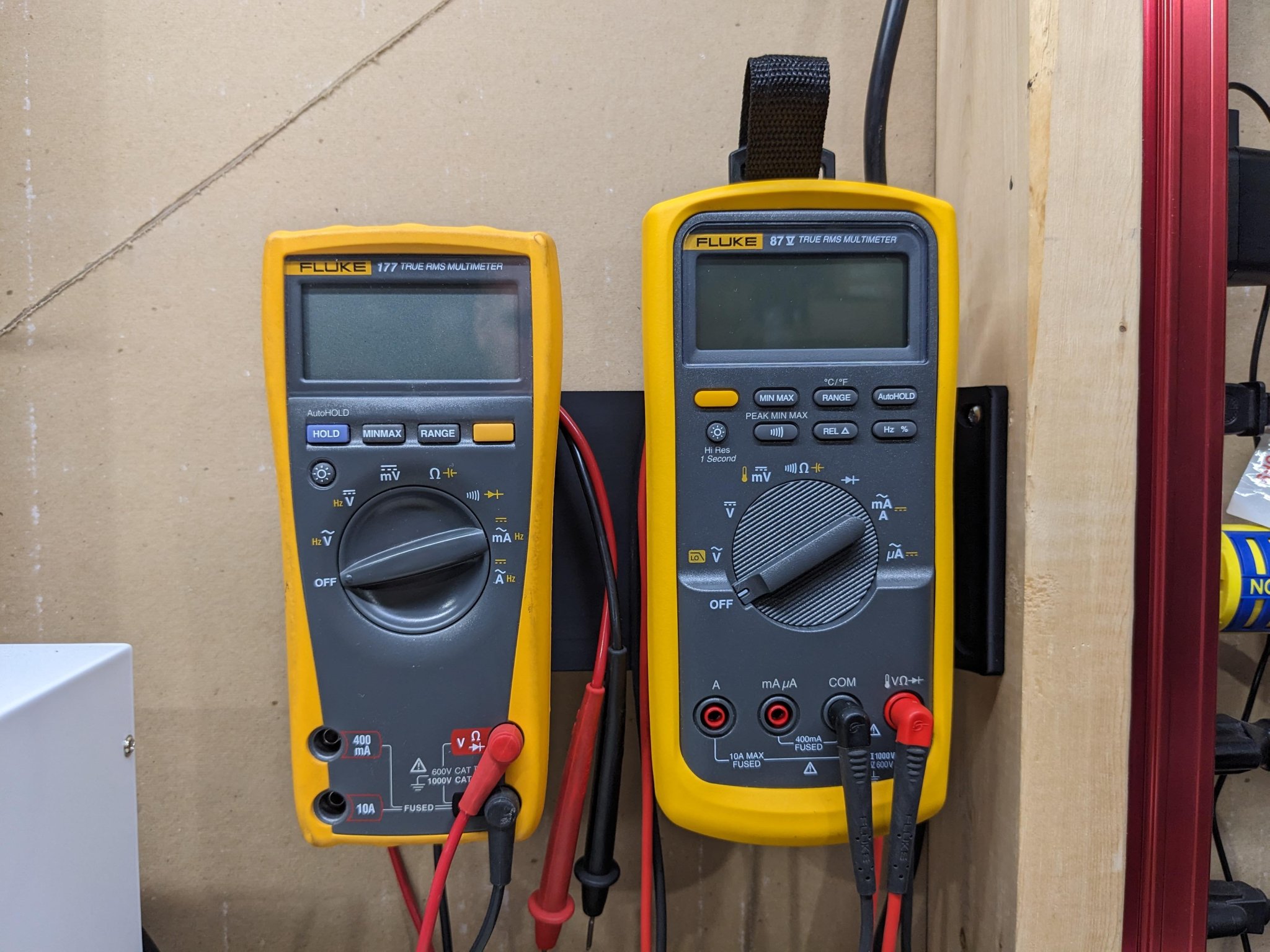 Giá đỡ gắn tường cho Fluke 87V và 177 với giá đỡ tùy chọn