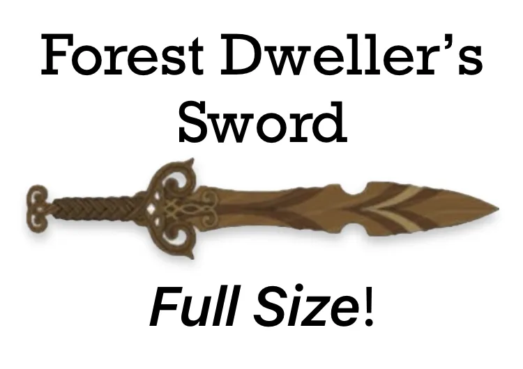 Kiếm của cư dân rừng trong The Legend Of Zelda: Tears of the Kingdom