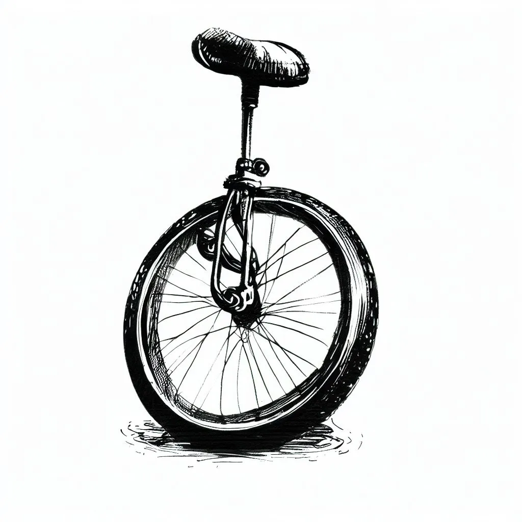 Xe đạp một bánh HueForge in 3D với nhiều màu sắc