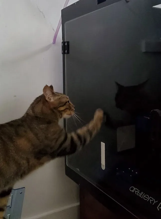 Tay cầm cho vỏ máy in 3D Printed Solid v1