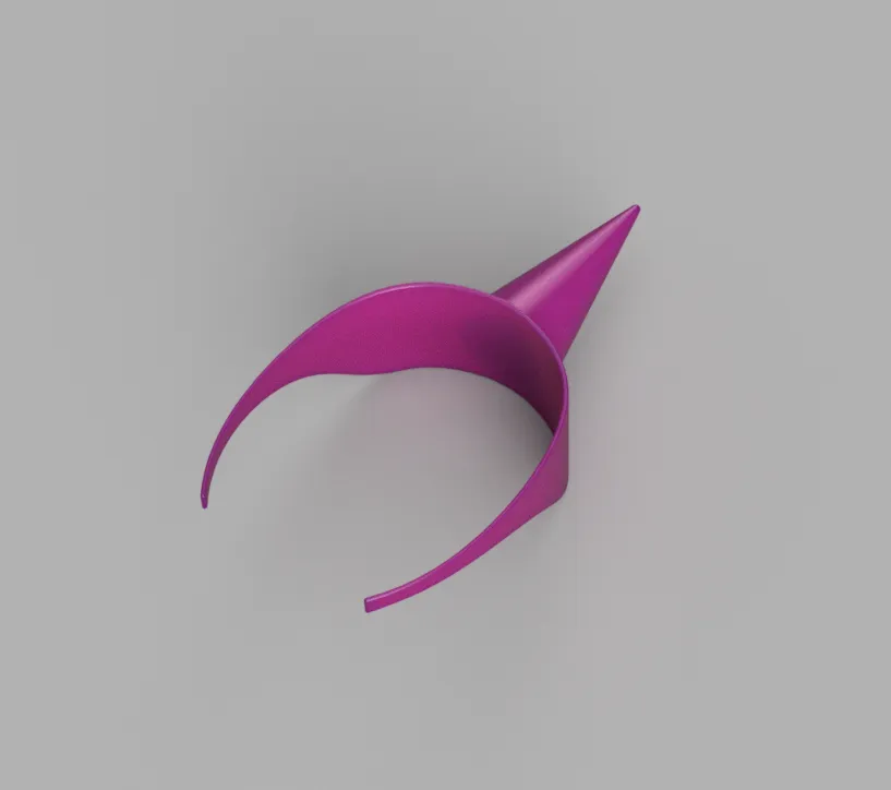 Băng đô sừng kỳ lân phong cách tối giản