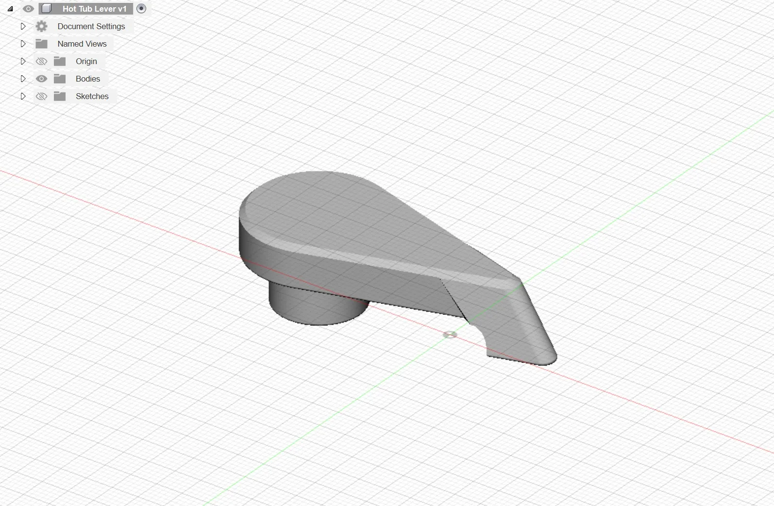 Tay cầm điều chỉnh không khí Strong Spas cho bồn tắm nóng