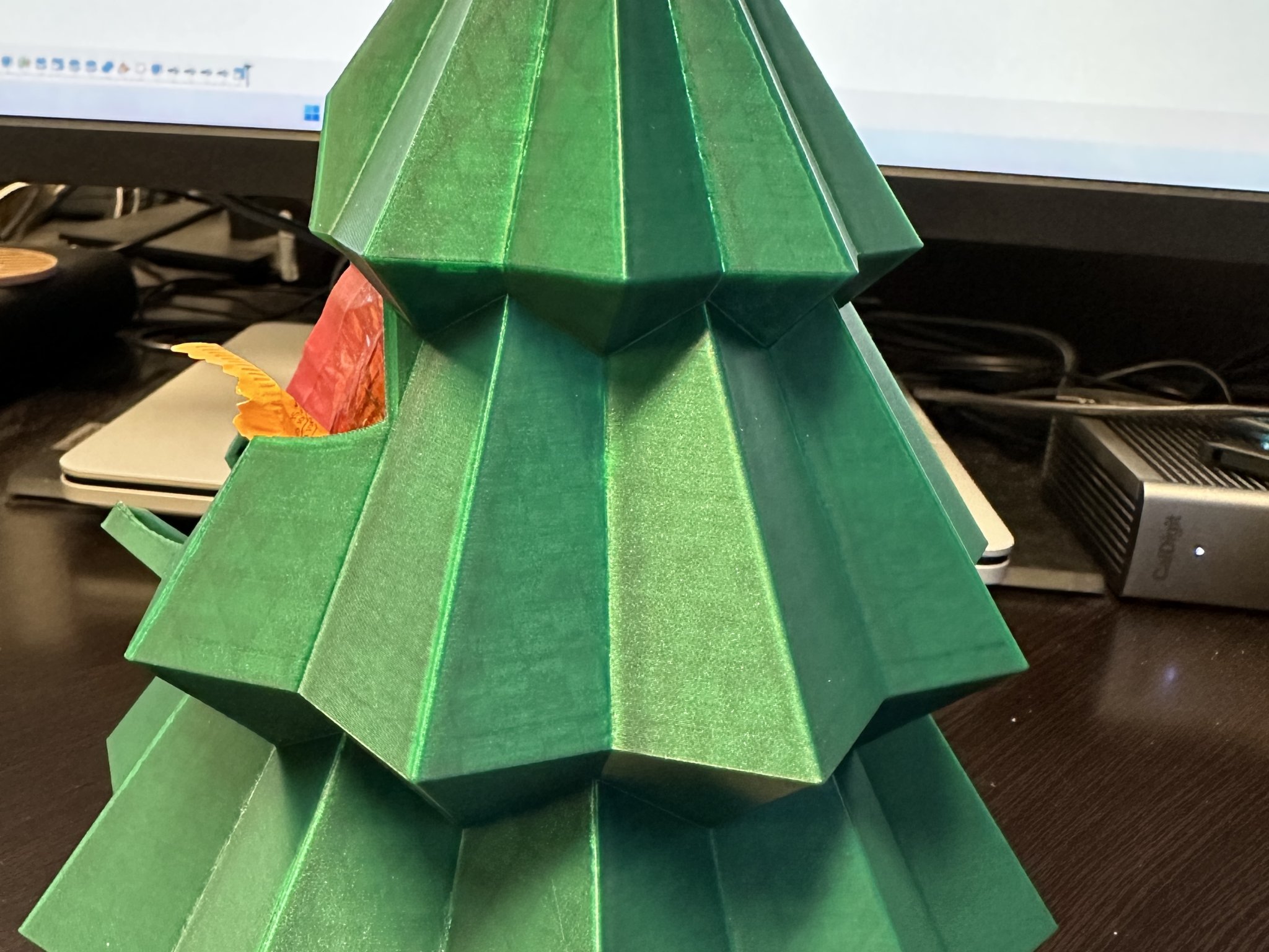 Bát kẹo hình cây thông Giáng Sinh v2