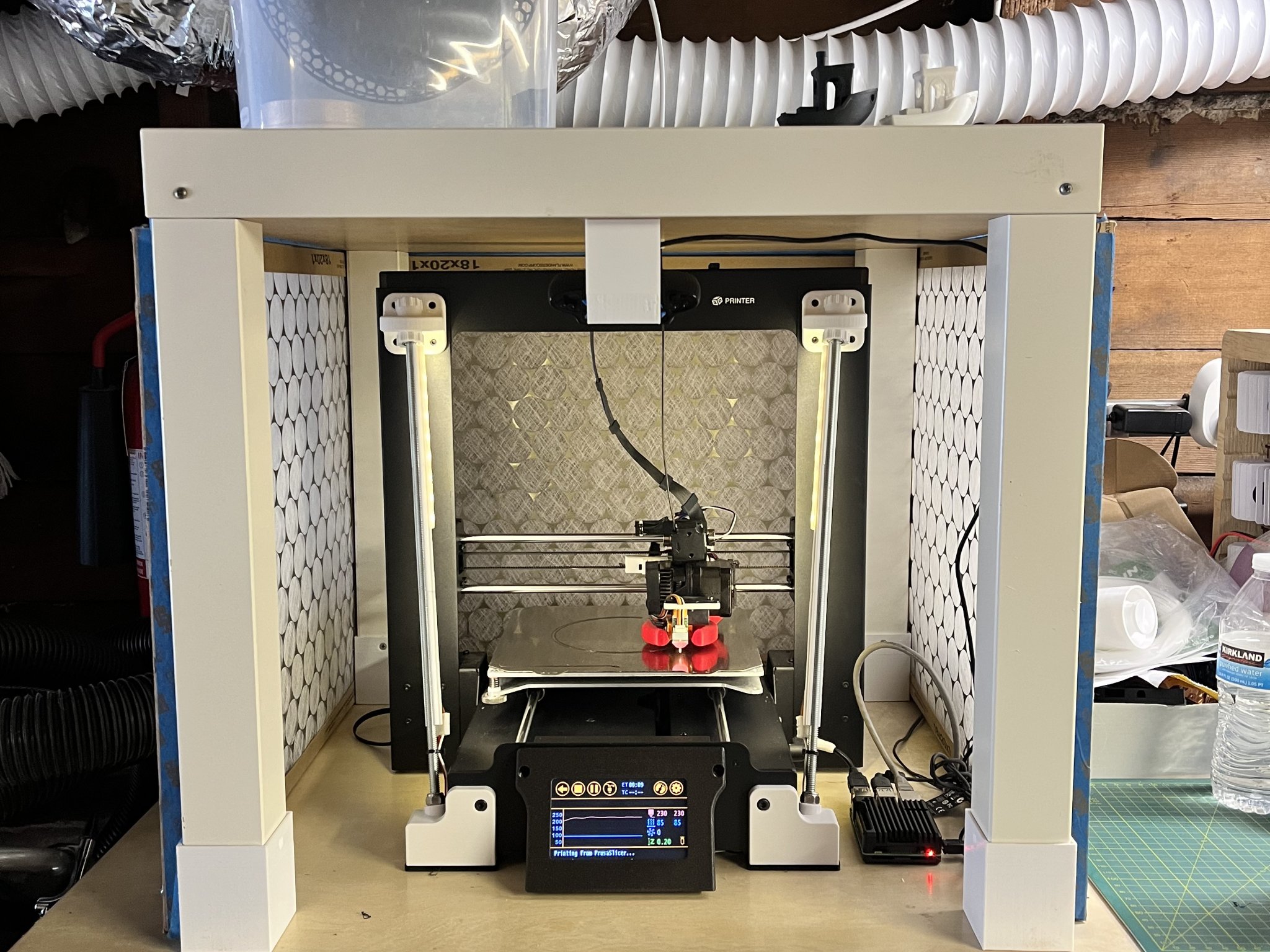 Hộp lọc bụi cho bàn IKEA Lack bảo vệ máy in 3D