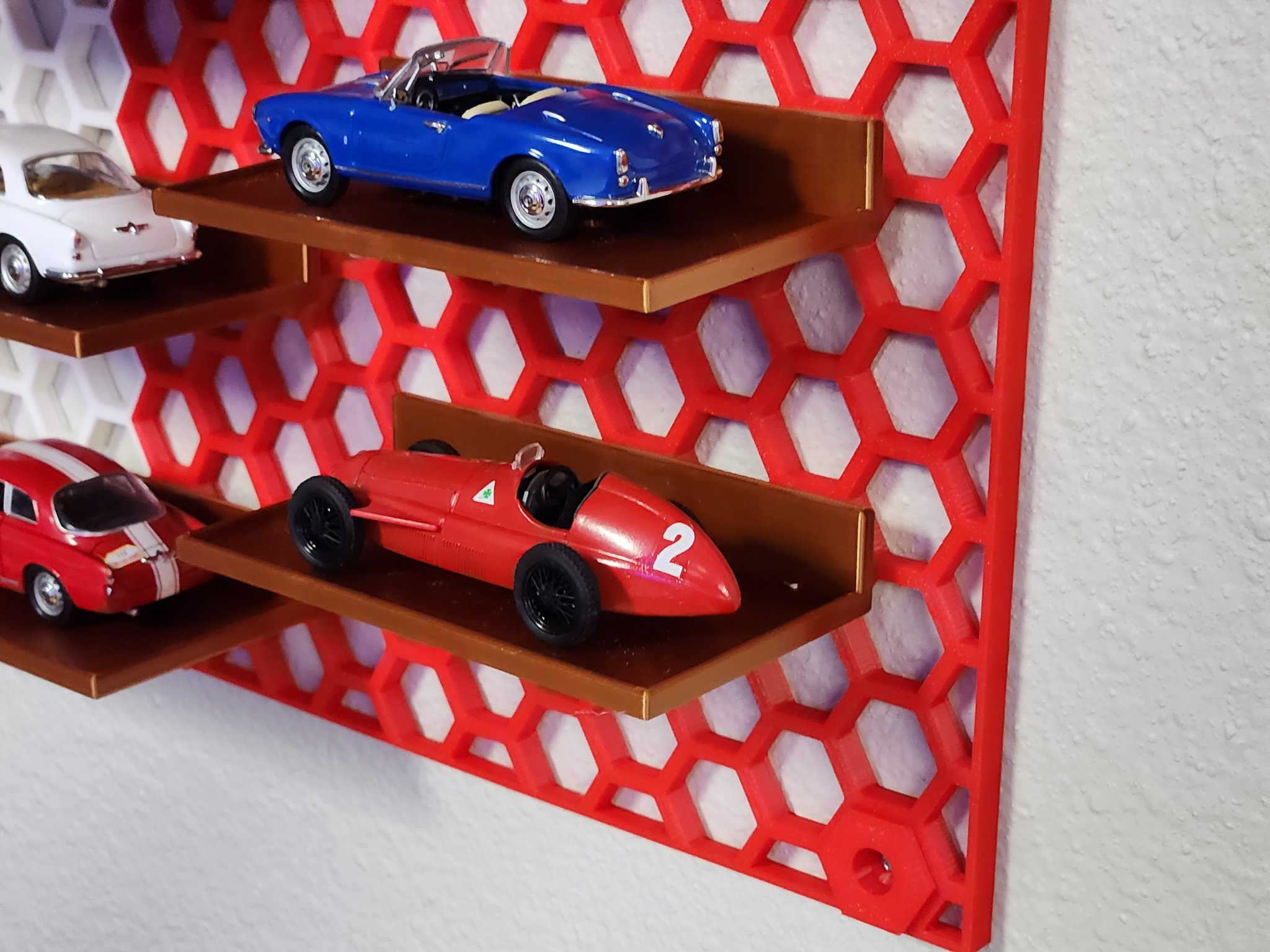 Giá đỡ trưng bày xe mô hình 1/43 hệ thống Honeycomb