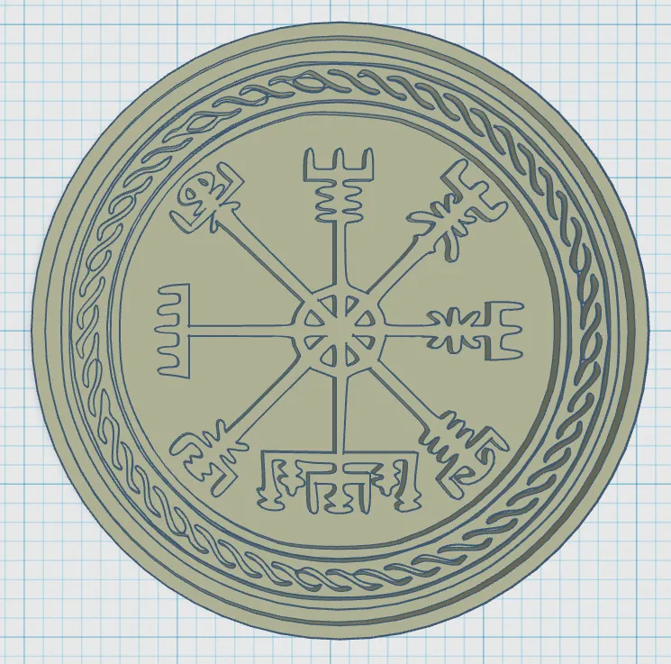 Biểu tượng Viking với đế lót 12