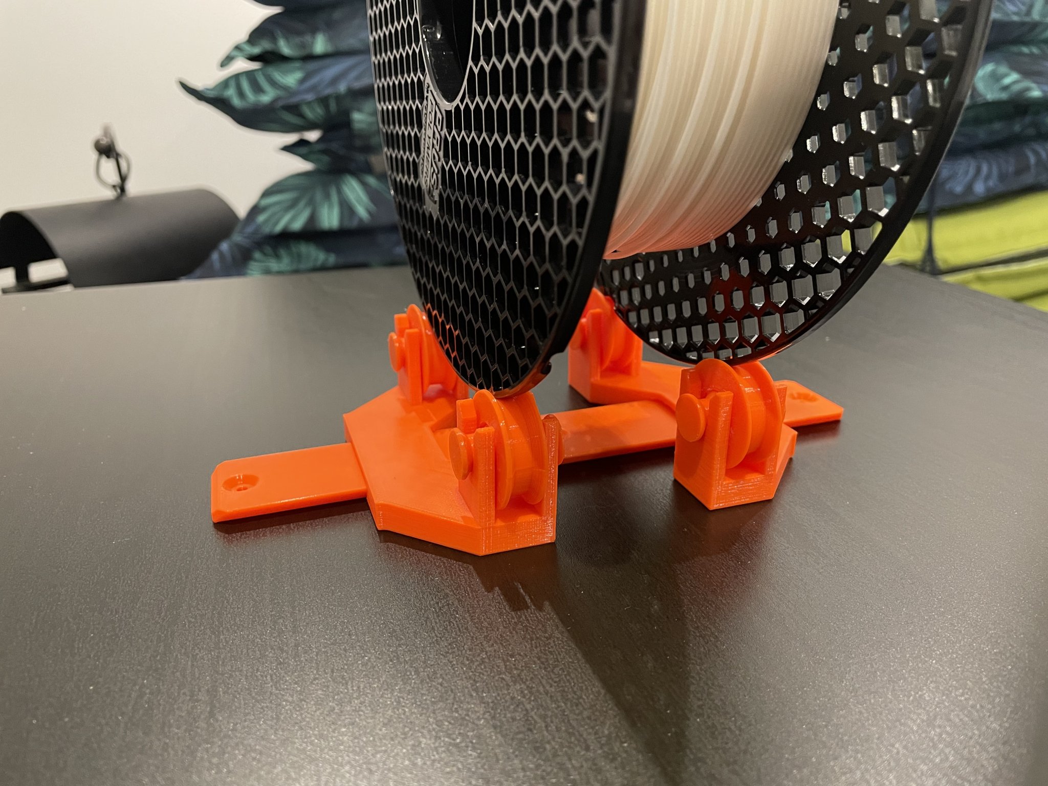 Giá đỡ cuộn filament với ray trượt vô hạn