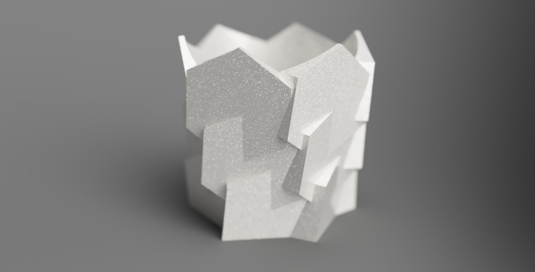 Bình hoa hình lục giác Fejka cho cây giả Ikea