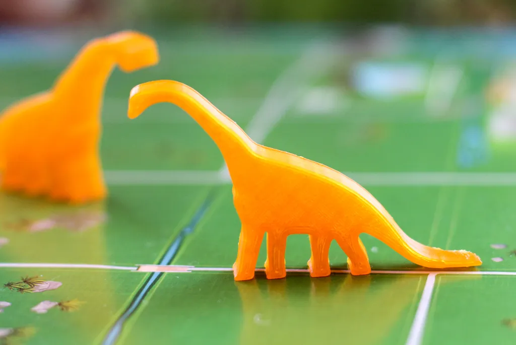 Meeple khủng long Plateosaurus cho trò chơi Dinosaur Island
