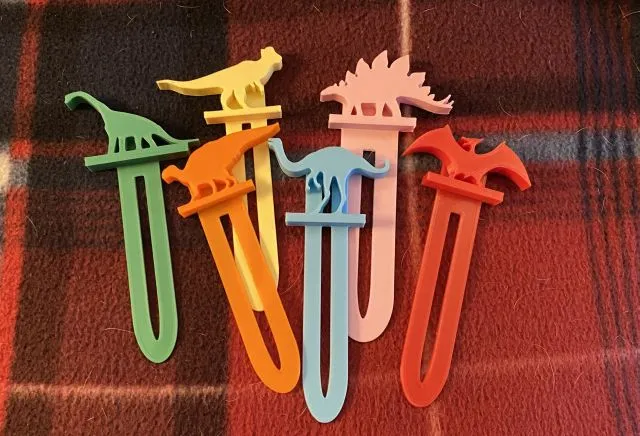 Đánh dấu sách hình khủng long độc đáo