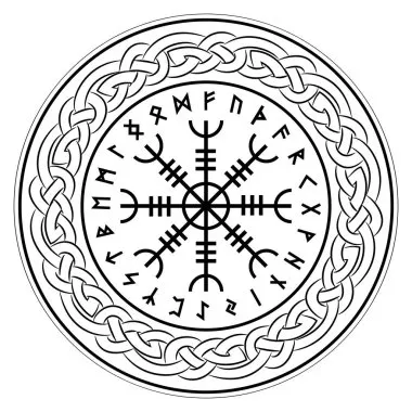 Đế lót ly với biểu tượng Viking độc đáo