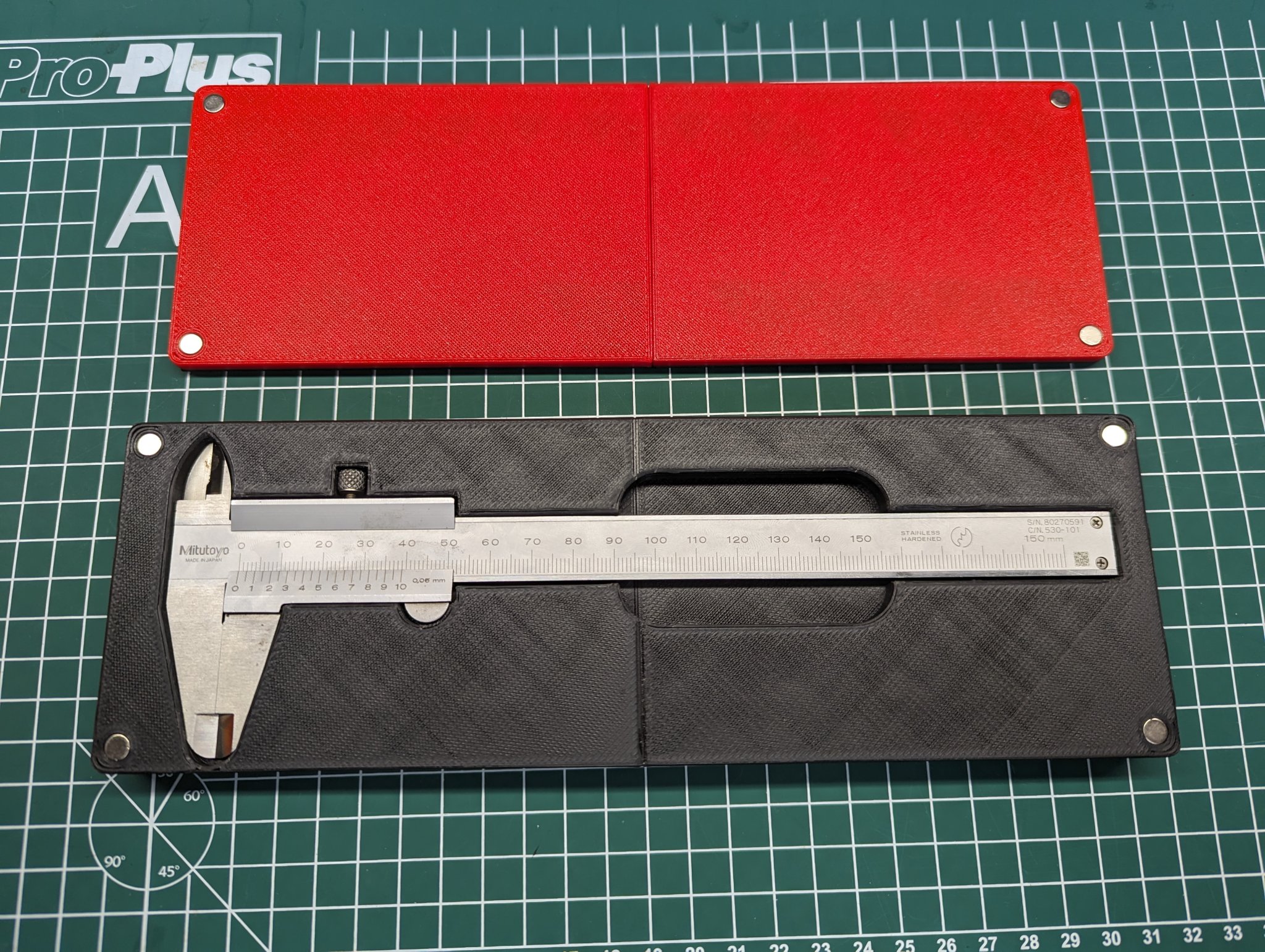 Hộp đựng thước kẹp Mitutoyo Gridfinity 2x6x5U