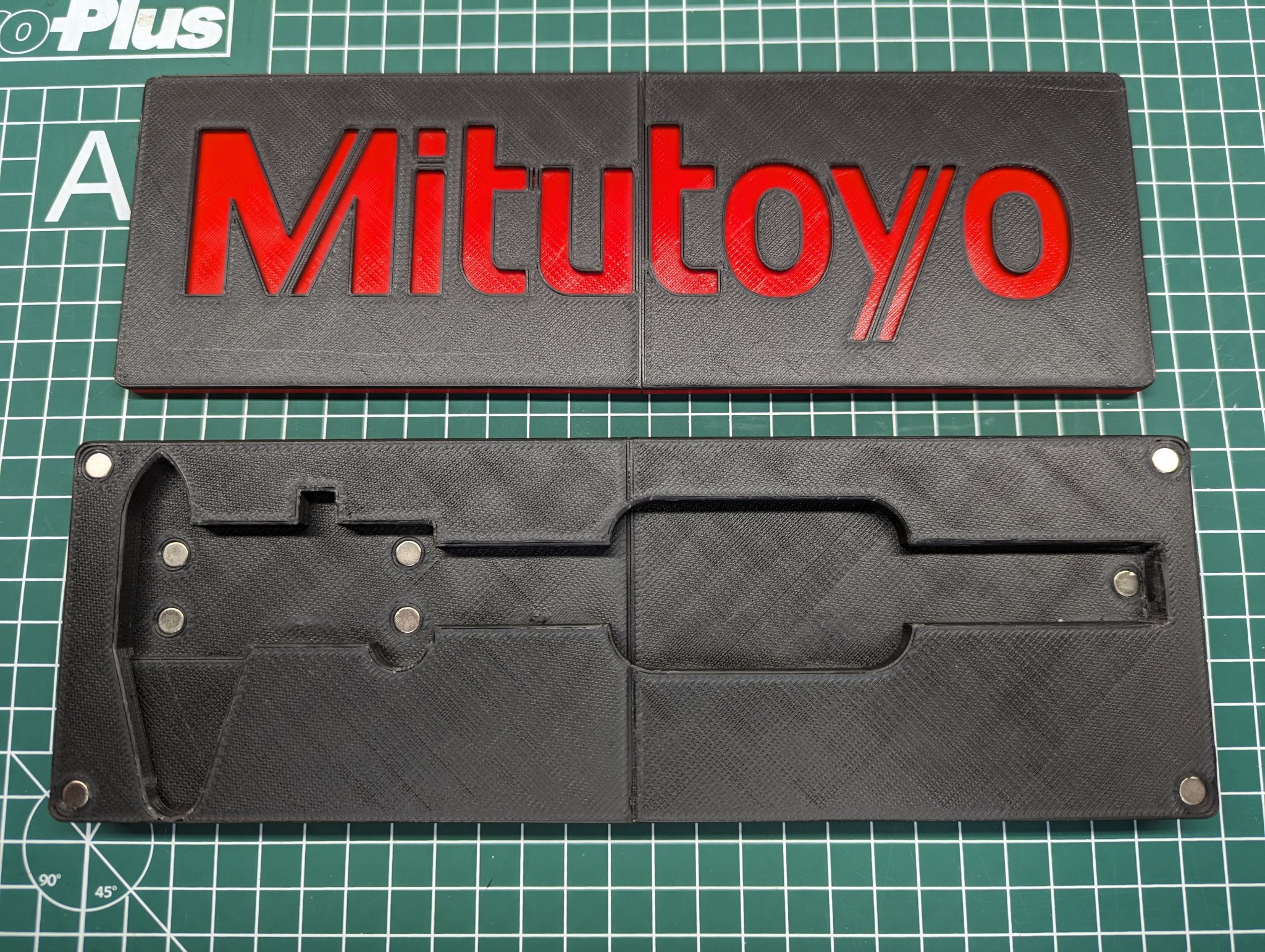 Hộp đựng thước kẹp Mitutoyo Gridfinity 2x6x5U