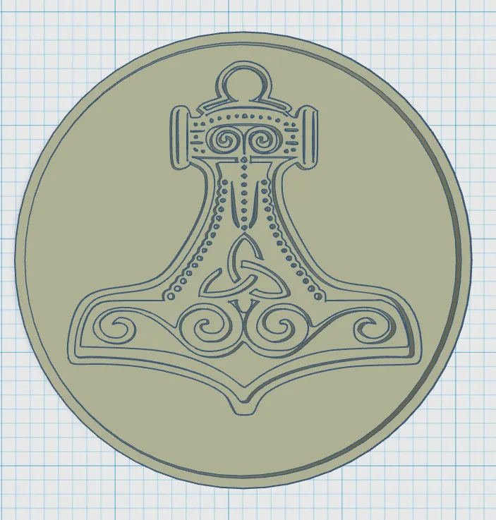 Đế lót ly biểu tượng Viking 03