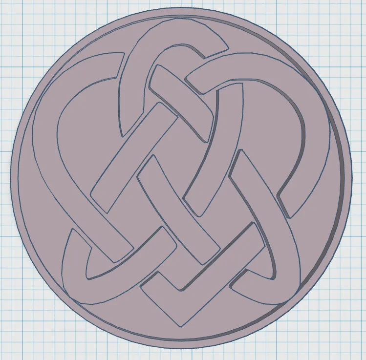 Đế lót ly phong cách Celtic độc đáo 8