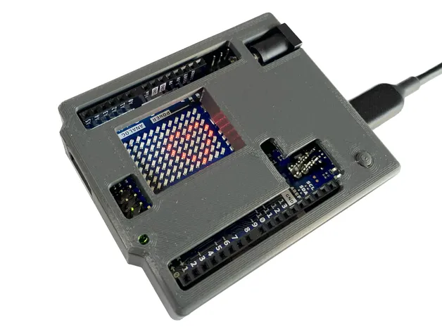 Vỏ bảo vệ Arduino Uno R4 WiFi - Thiết kế tối giản