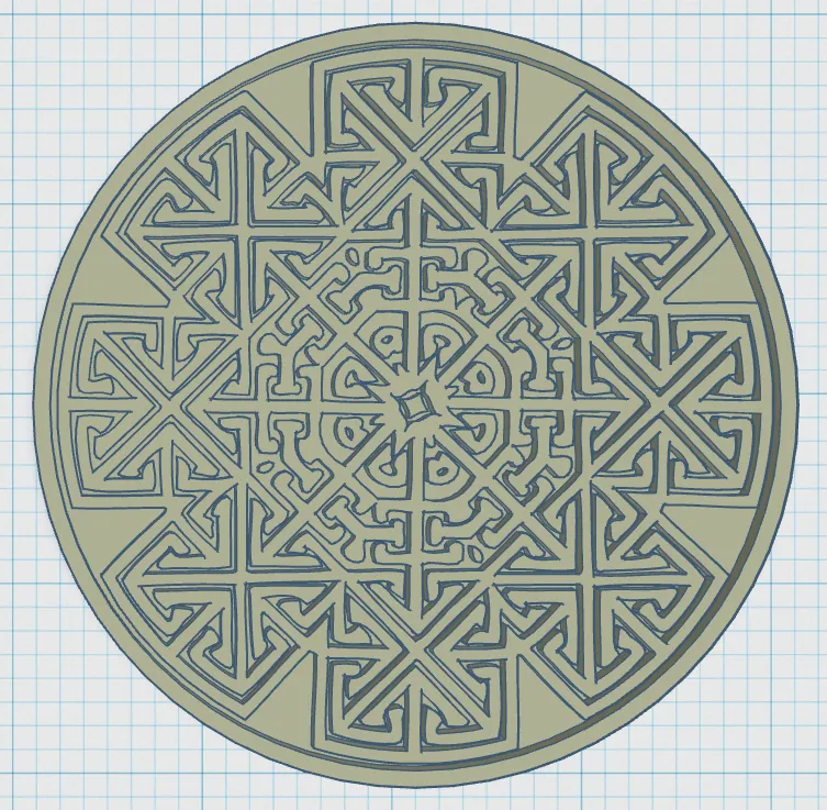 Đế lót ly phong cách Celtic 7