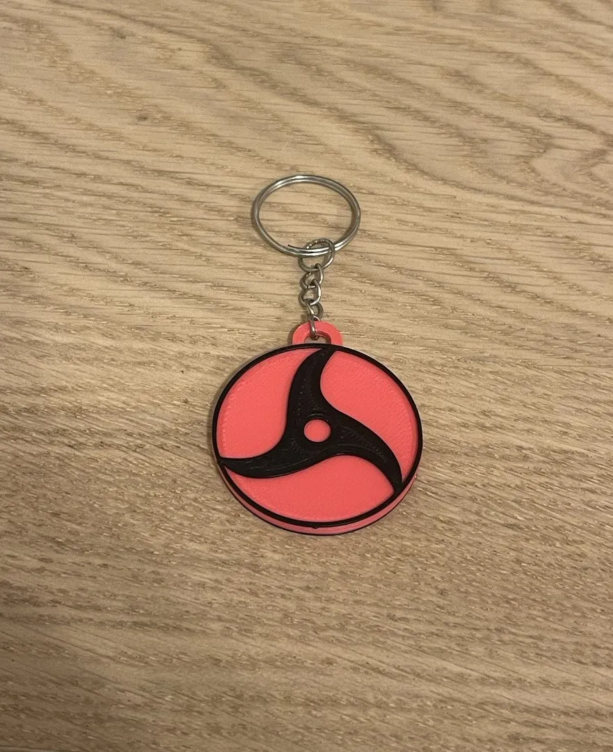 Móc khóa Sharingan Itachi phong cách anime