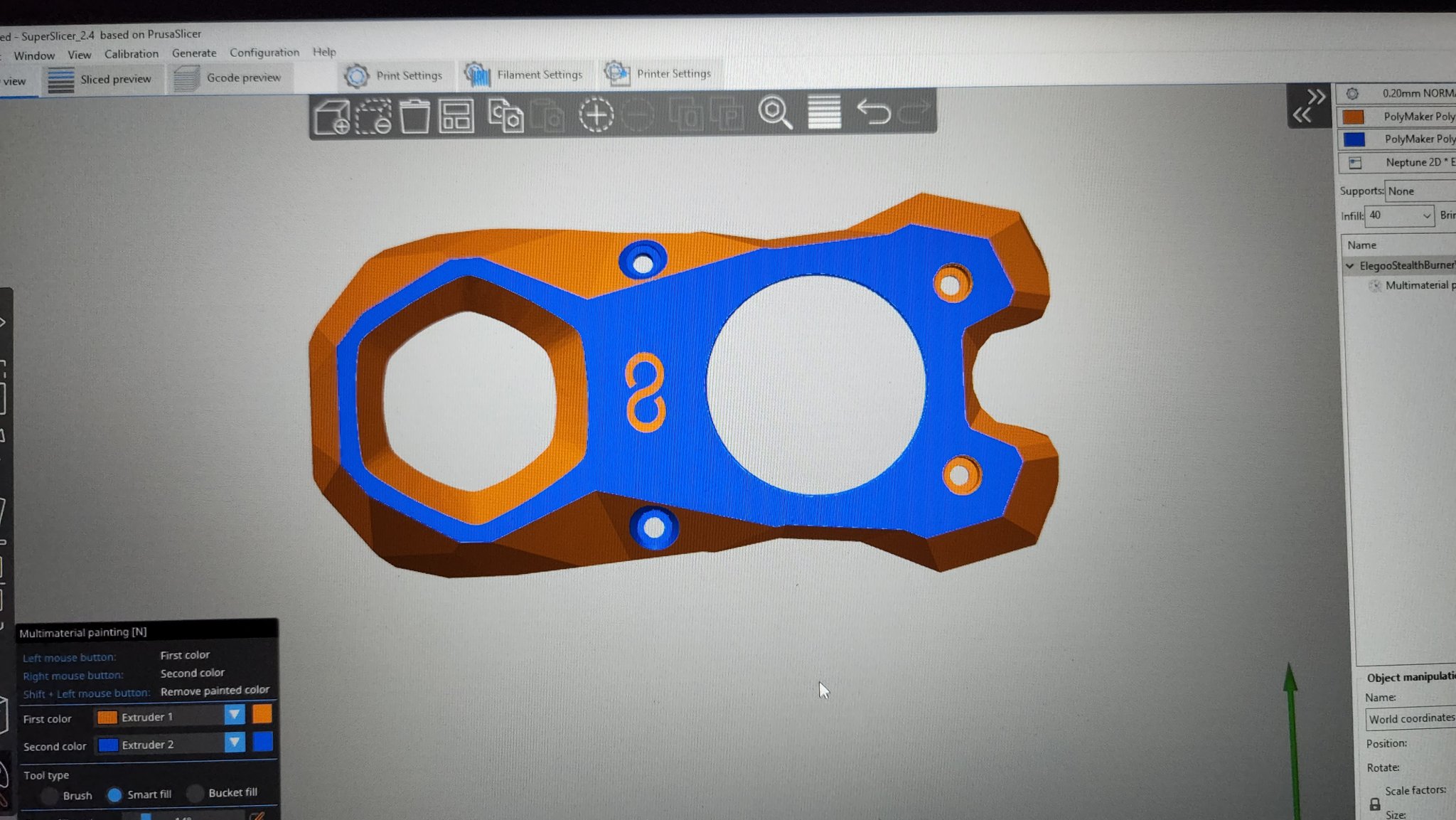 Bộ phận thay thế cho máy in 3D Elegoo StealthBurner