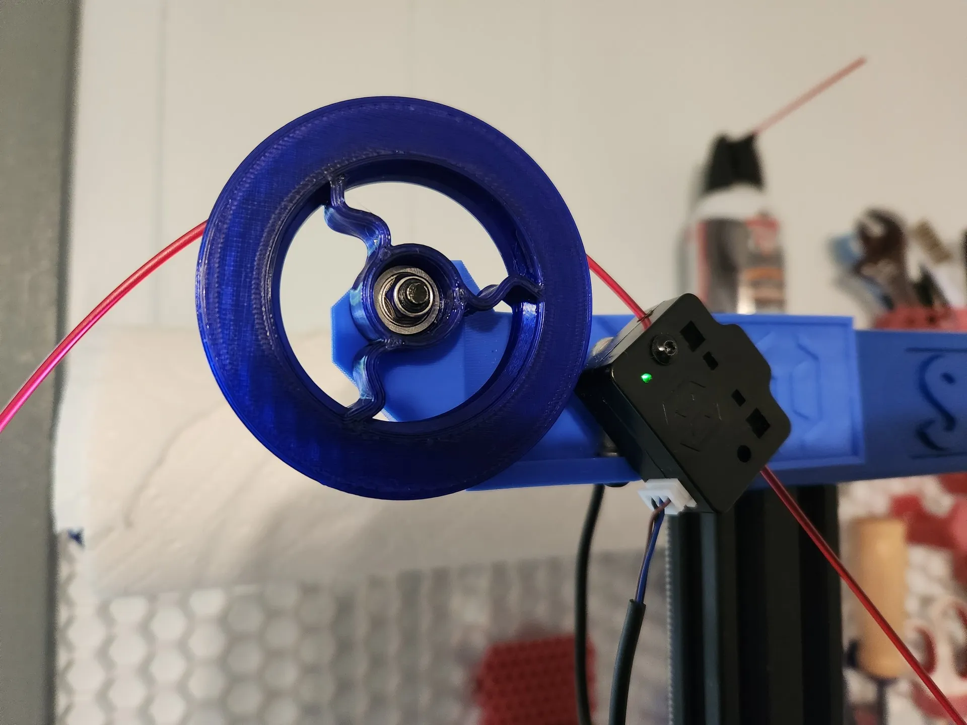 Pulley sâu cho hệ thống cuộn bên Artillery Sidewinder X2