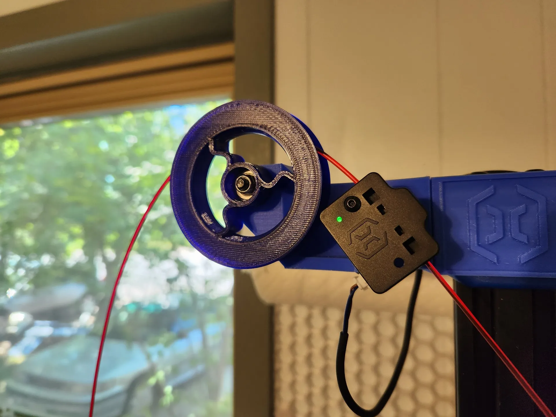 Pulley sâu cho hệ thống cuộn bên Artillery Sidewinder X2