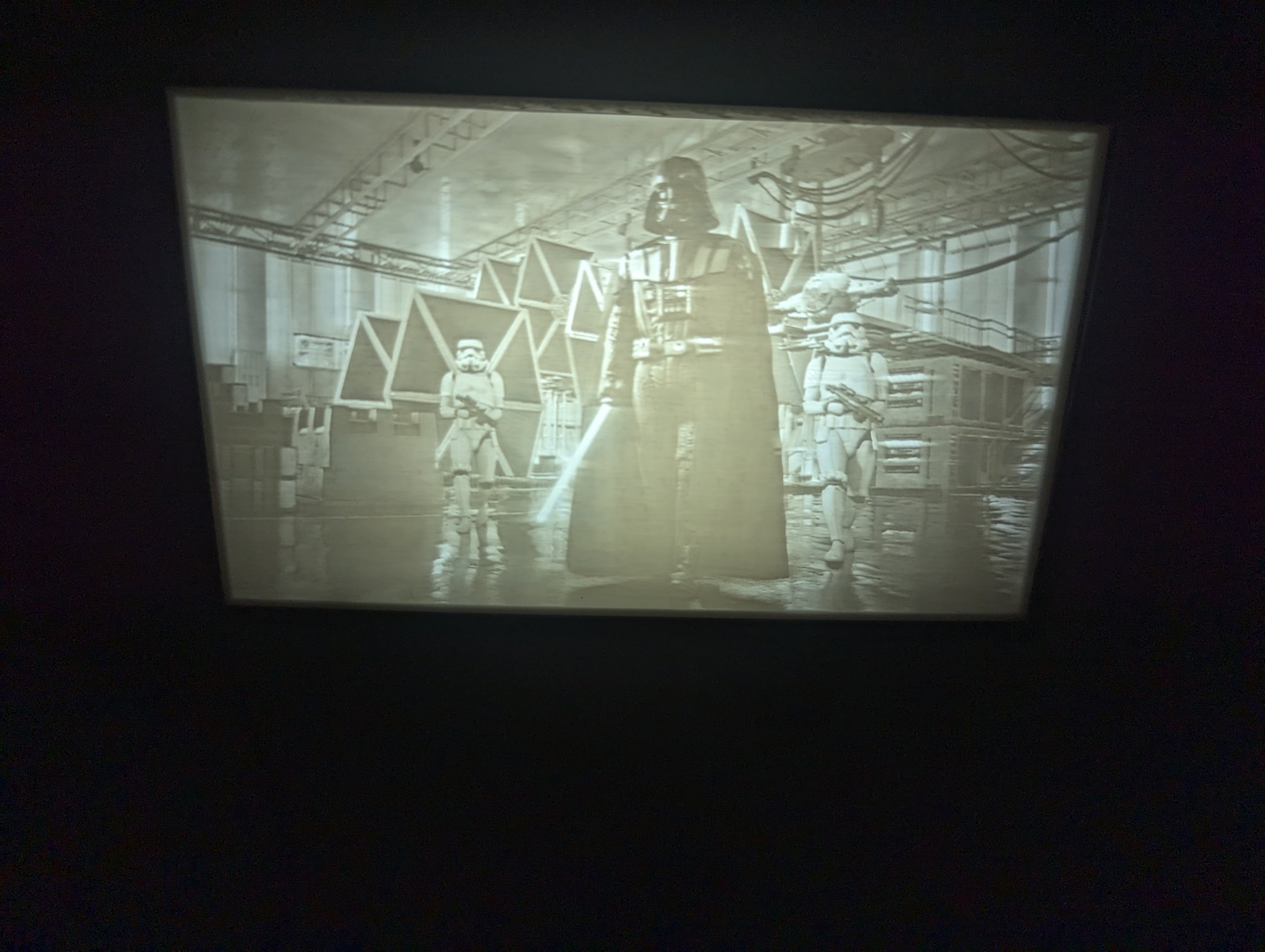 Khung Lithopane 150x90mm với LED WS2812B