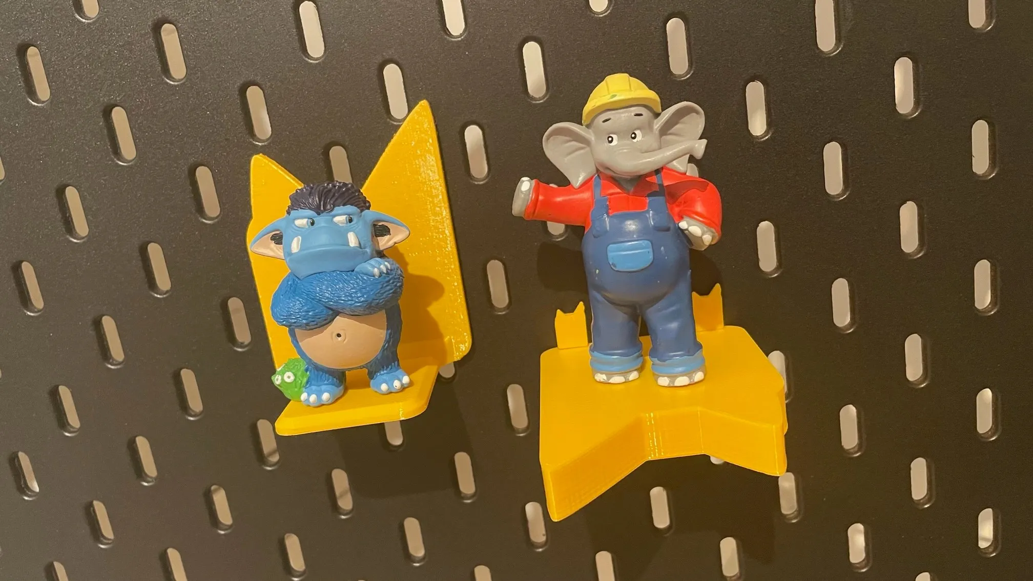 Giá đỡ từ tính cho nhân vật Tonies trên hệ thống IKEA Skadis