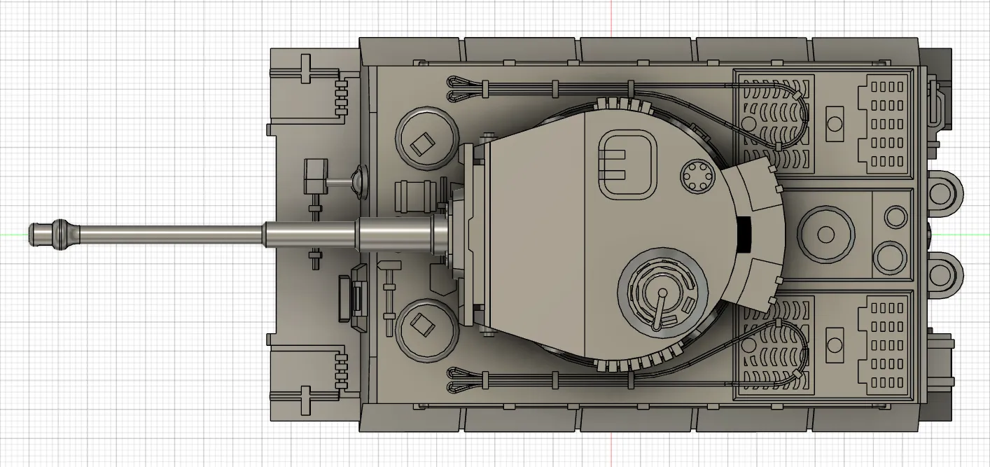 Mô hình xe tăng Panzerkampfwagen VI Tiger 1 E tỉ lệ 1:50