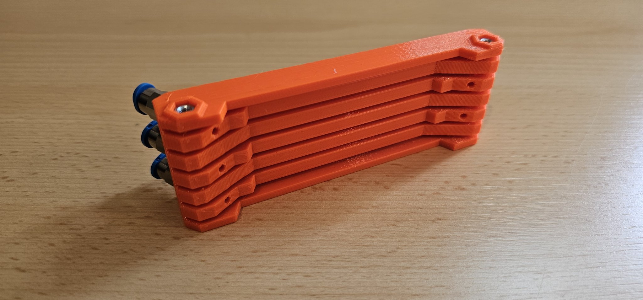 Bảng cuộn Puffer với kết nối nhanh cho máy in 3D