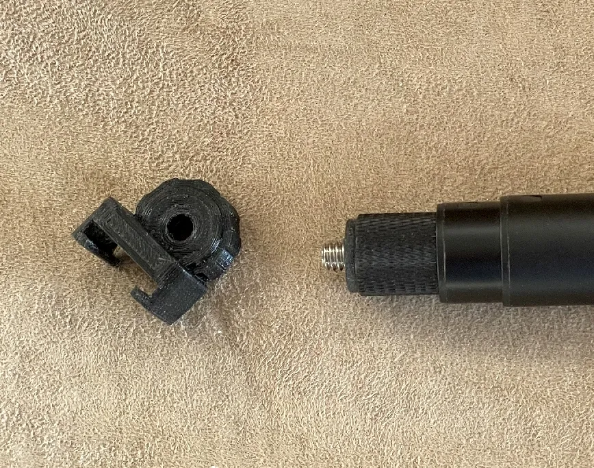 Giá đỡ mic shotgun cho gậy selfie với chân lạnh