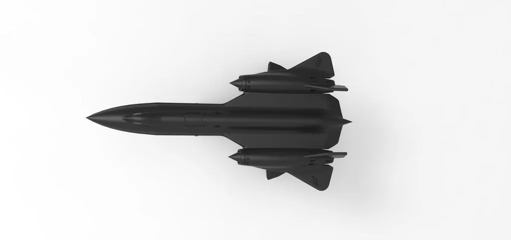 Máy bay trinh sát Blackbird SR71 của Lockheed Martin