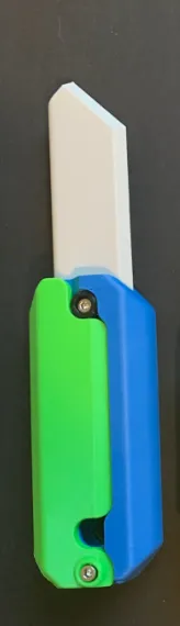 Dao gập trọng lực 75 mm cho mô hình 3D