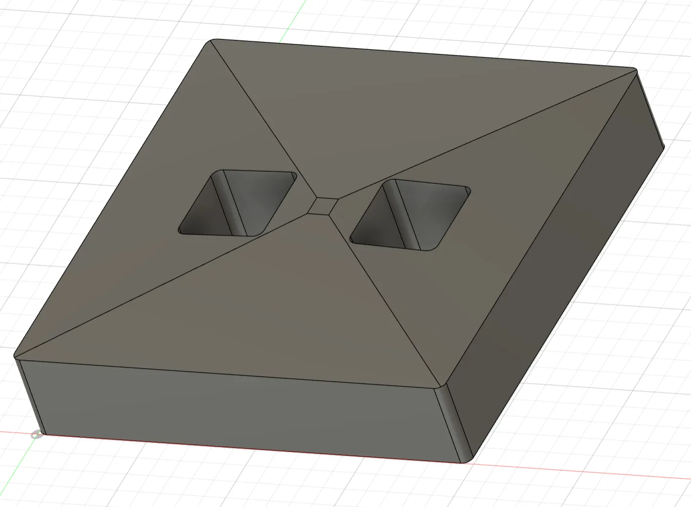 Nút vuông đơn giản cho trang phục với kích thước đa dạng