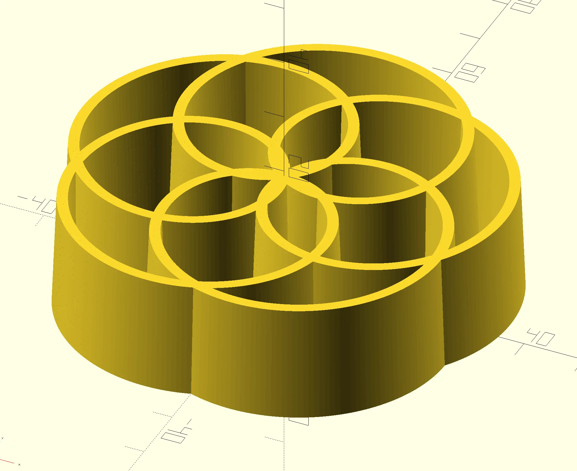 Bộ tạo đường cong tùy chỉnh cho OpenSCAD