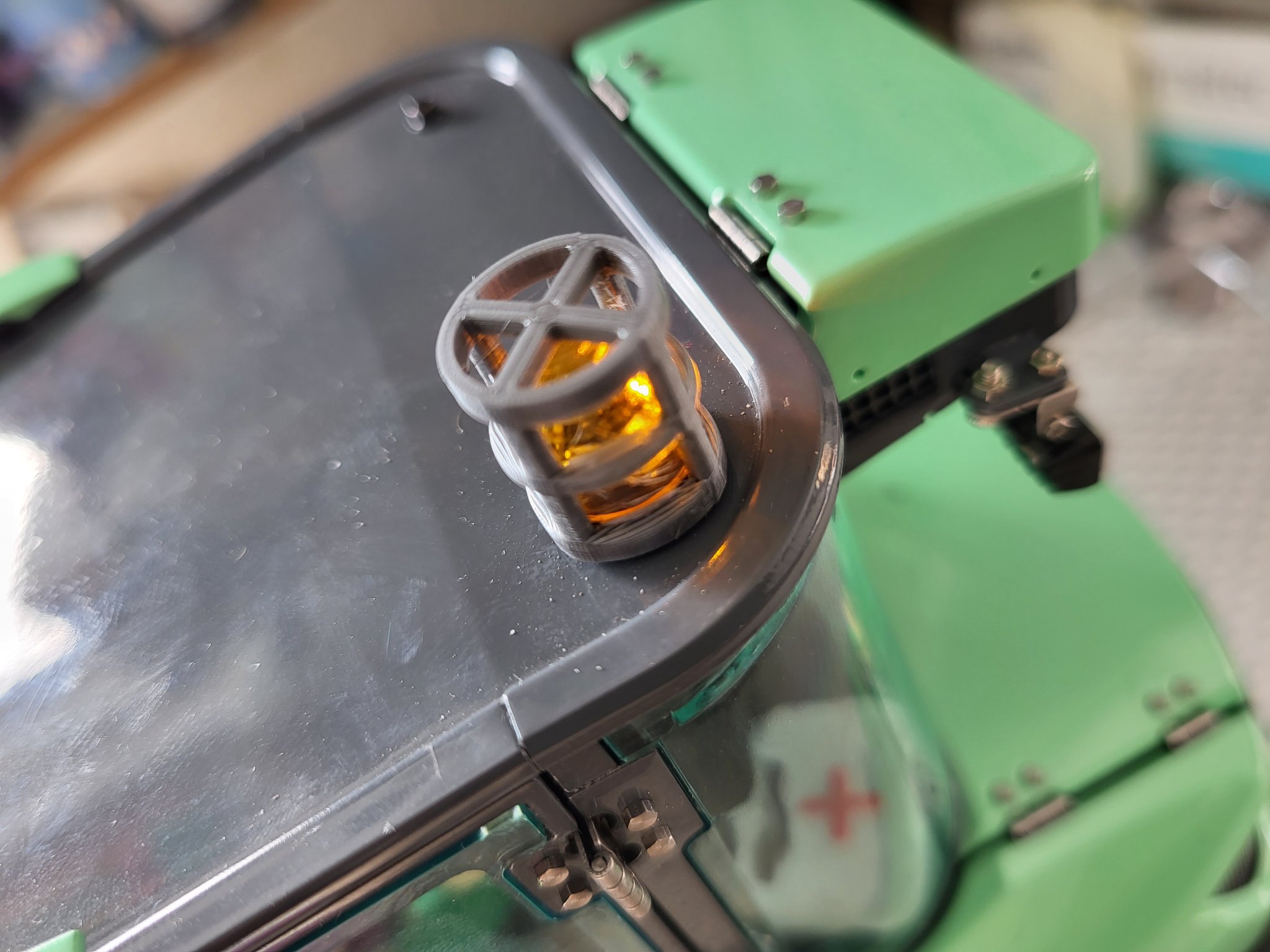 Lồng bảo vệ ánh sáng quay cho mô hình RC tỉ lệ 1/14