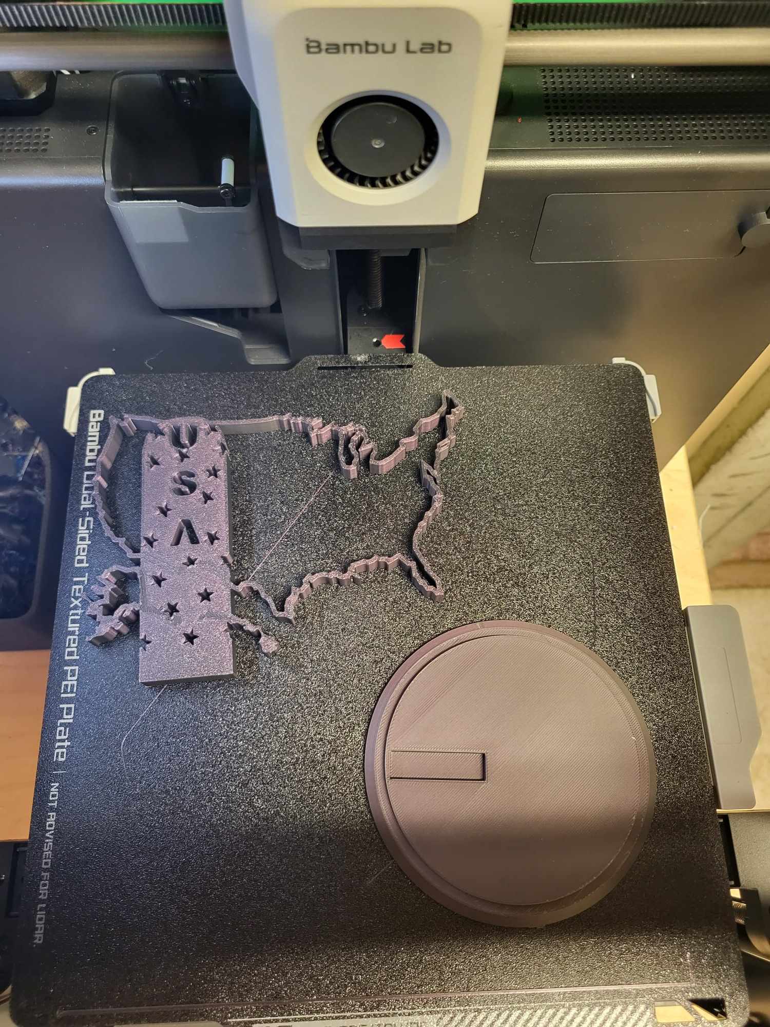 Điêu khắc biên giới Hoa Kỳ 3D