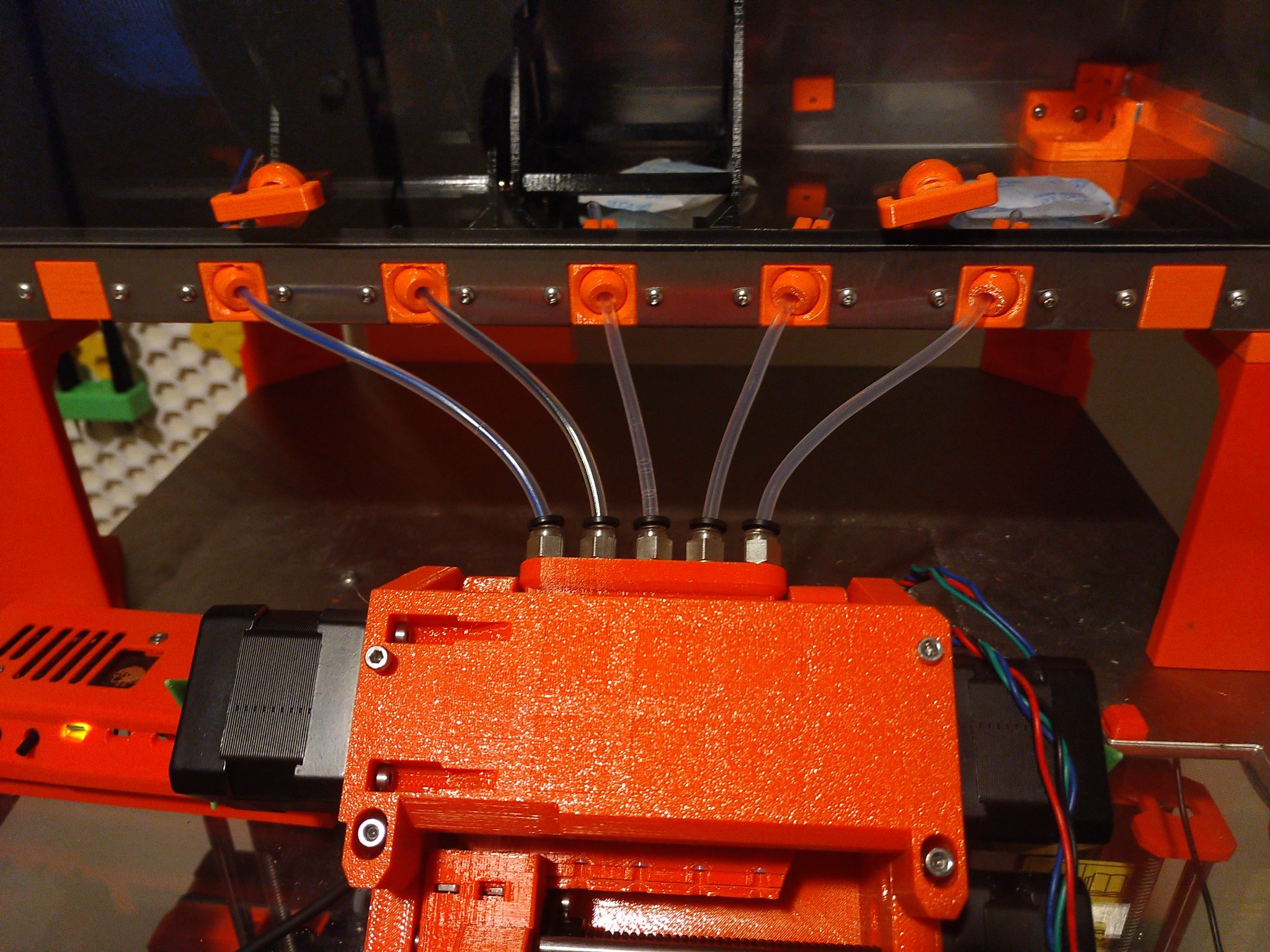 Chân mở rộng và ống khói cho hộp cuộn máy in