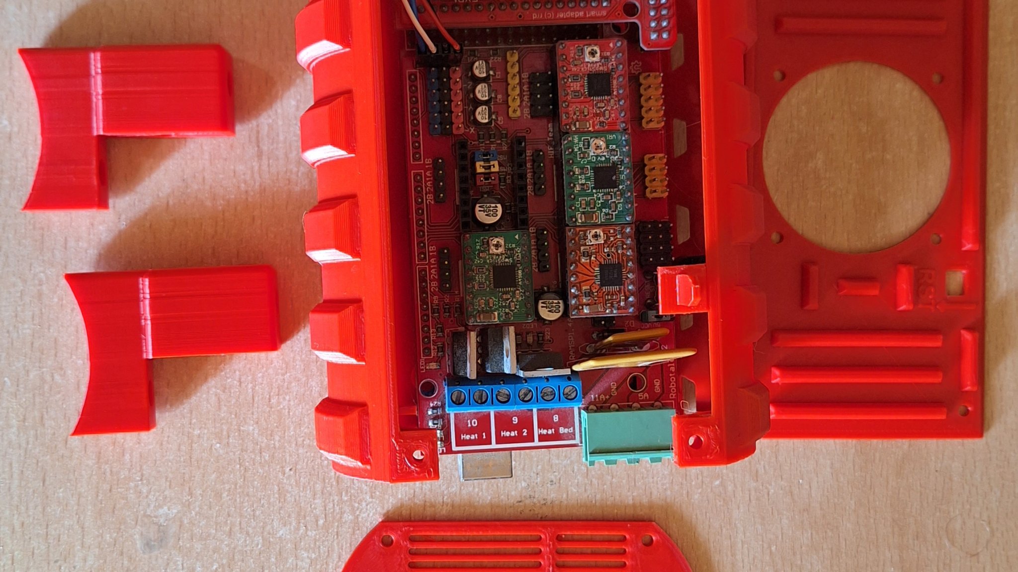 Vỏ bảo vệ V2 cho bo mạch Ramps 1.4