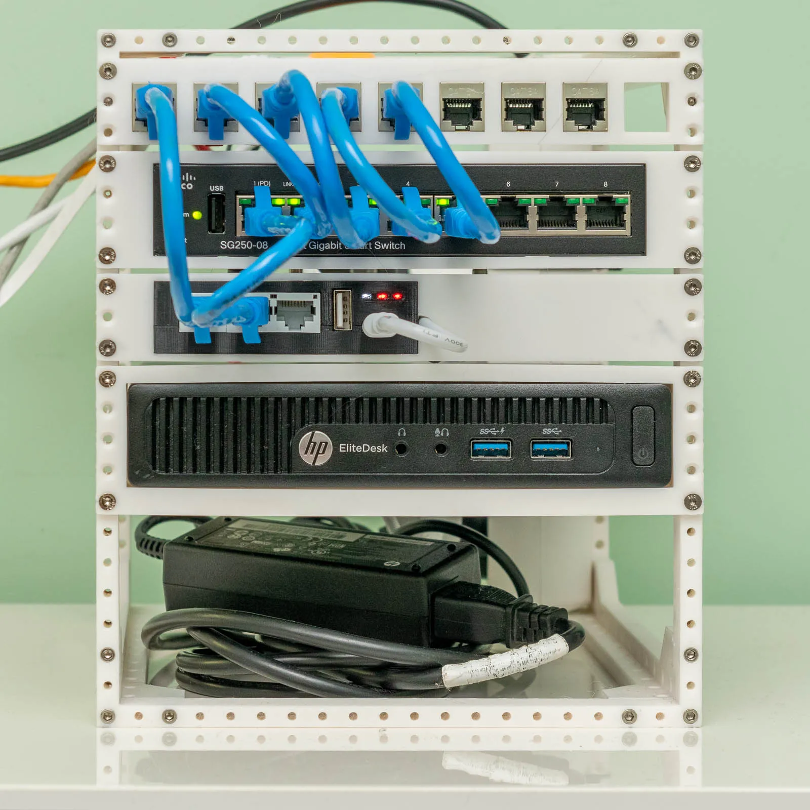 Giá đỡ mạng 19cm cho thiết bị gia đình và văn phòng