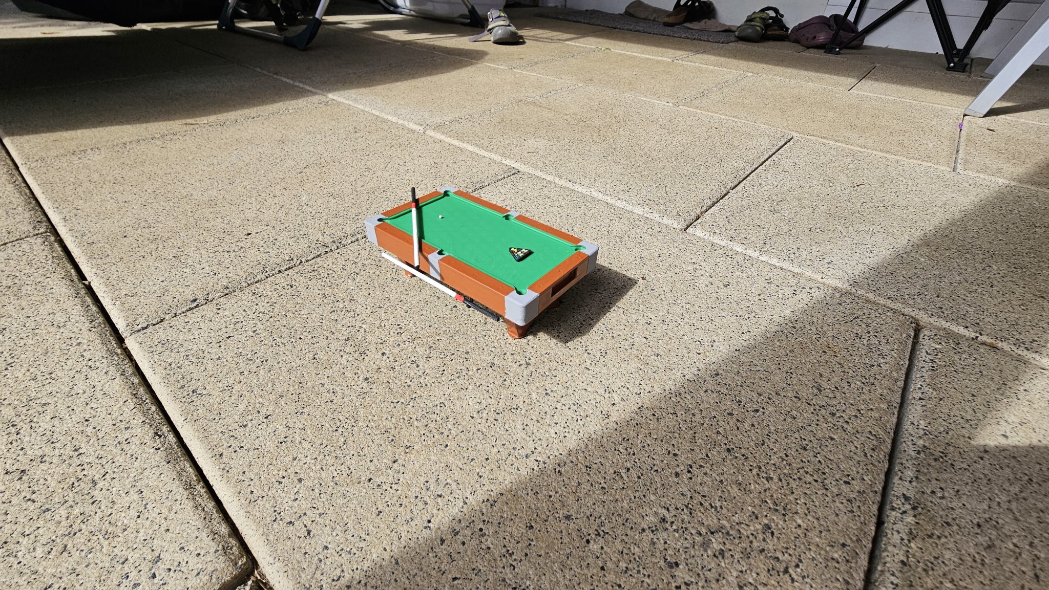 Bàn bi-a mini cho trang trí và mô hình hóa