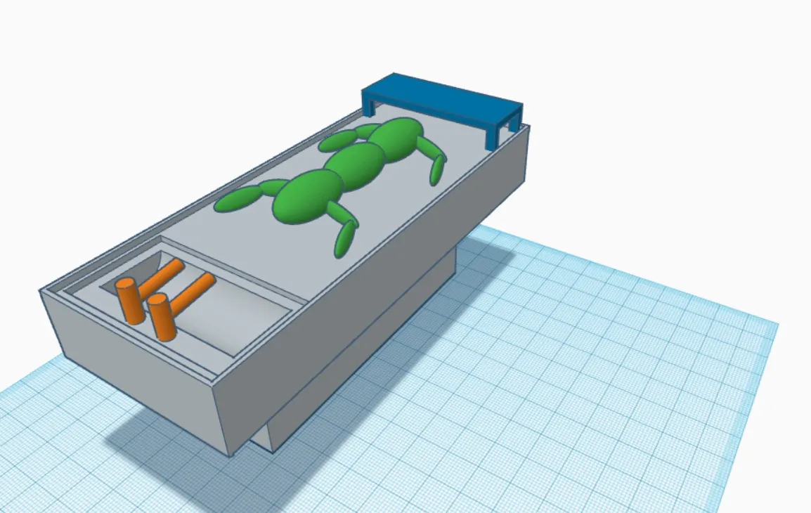 Bàn mổ sinh học cho thí nghiệm sinh vật ngoài hành tinh