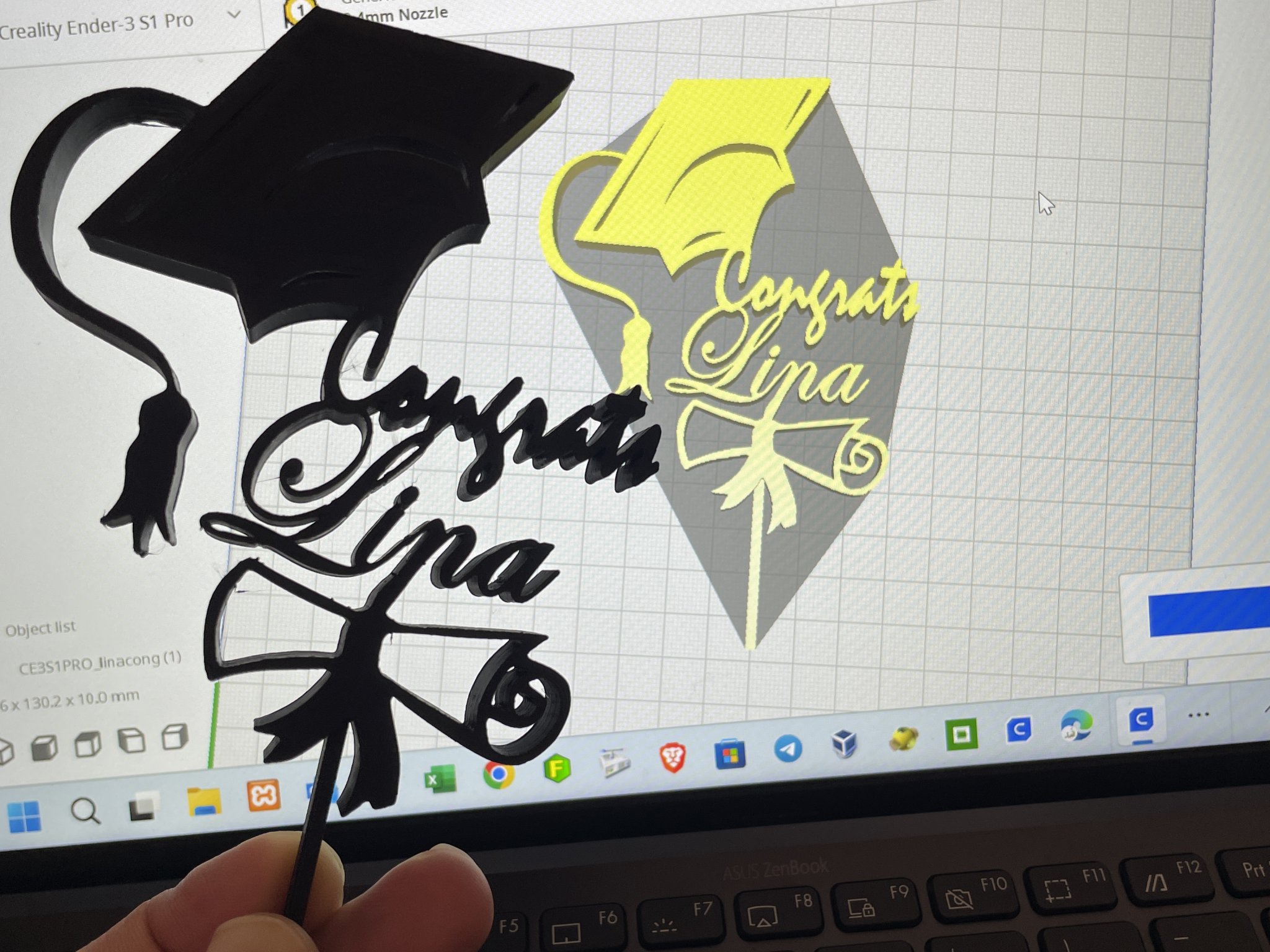 Chúc mừng Lina với phụ kiện trang phục độc đáo