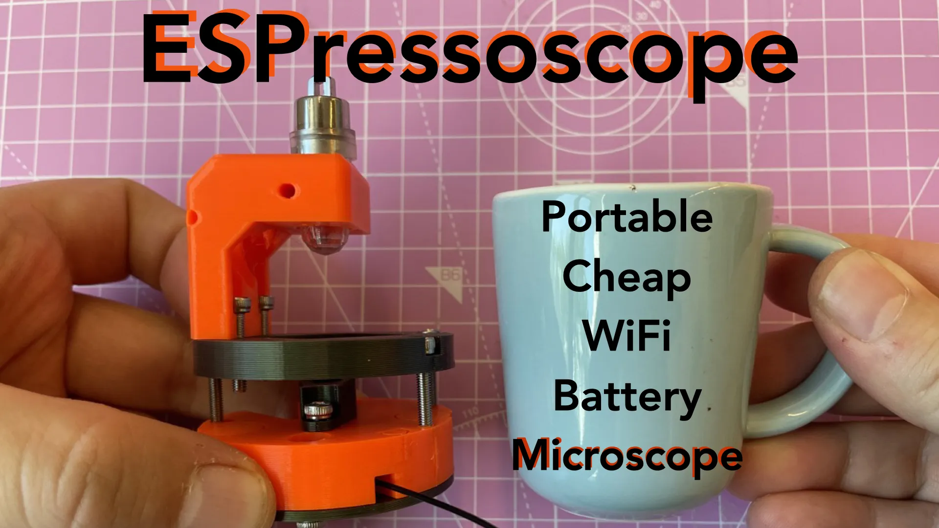 Kính hiển vi WiFi cầm tay ESPressoscope giá rẻ