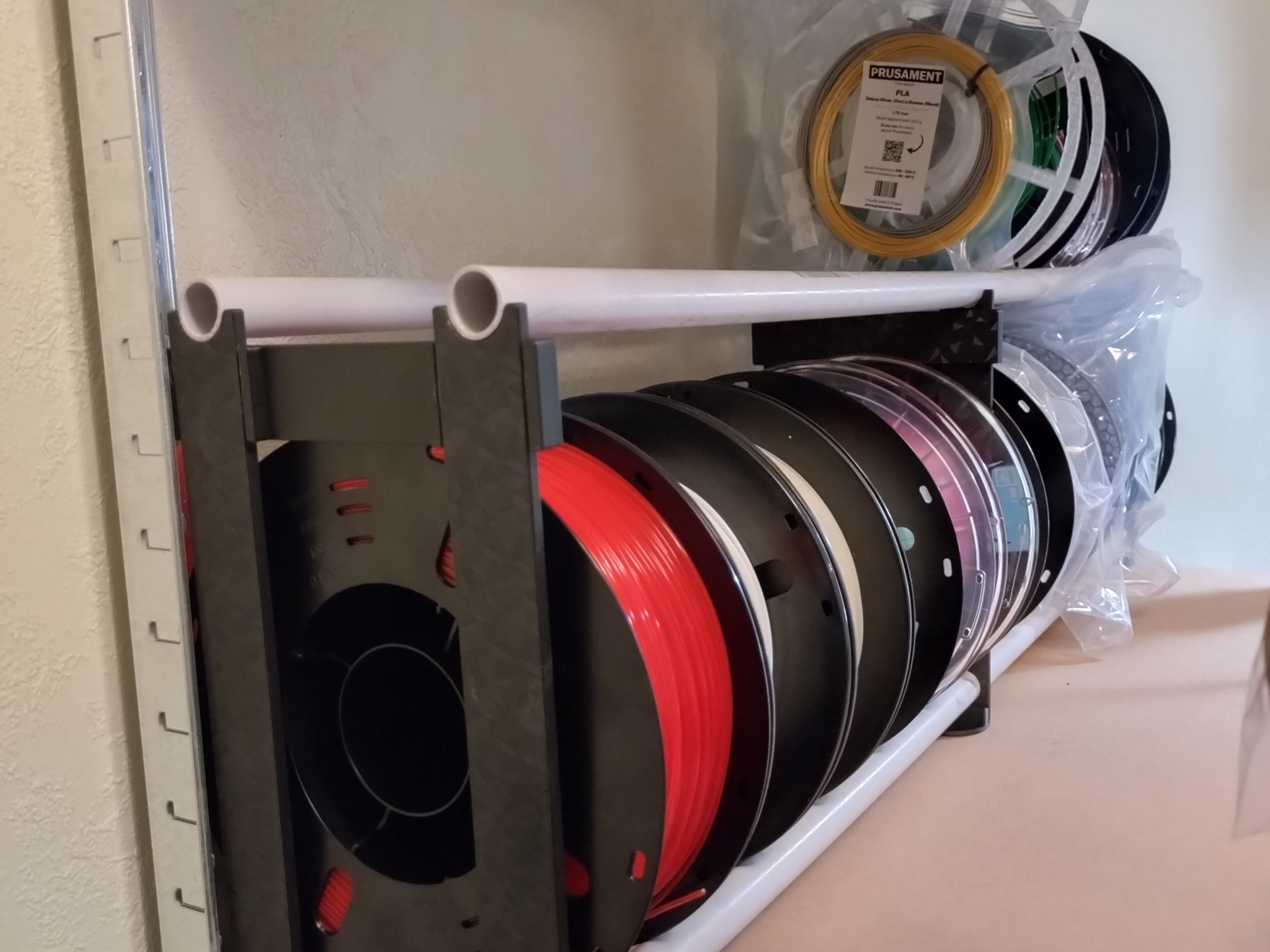 Giá đỡ cuộn filament 2 tầng phong cách tối giản