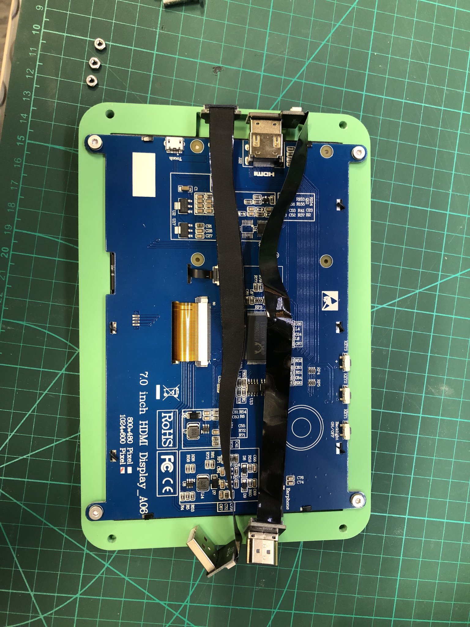 Bìa màn hình 7 inch cho Raspberry Pi