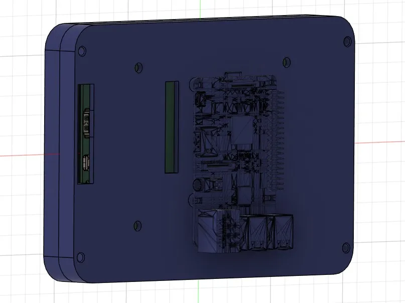 Bìa màn hình 7 inch cho Raspberry Pi