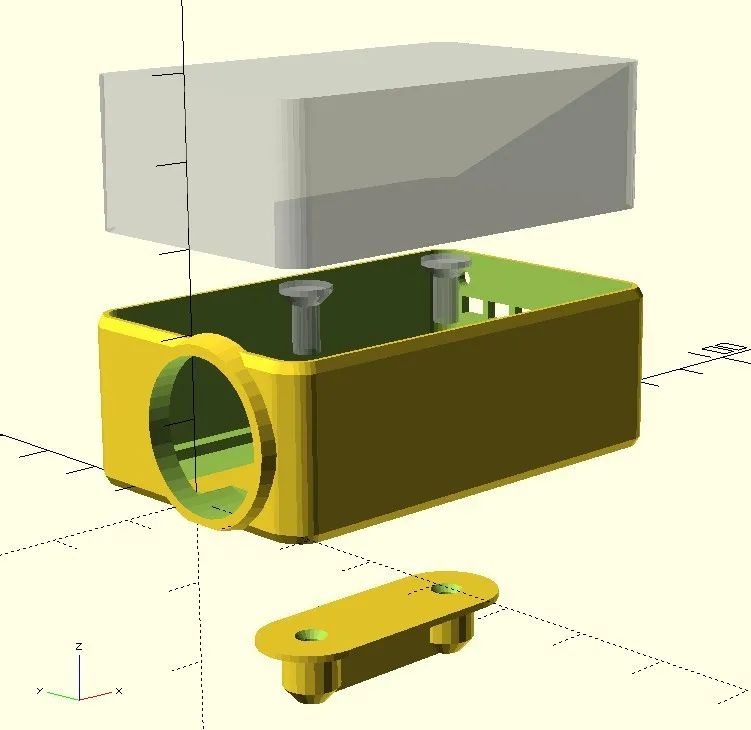 Giá đỡ camera Mobius với 4 tùy chọn gắn kết cho FPV Racer