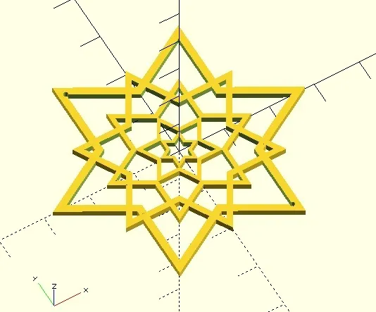 Ngôi sao phẳng tùy chỉnh với đuôi sao chổi cho trang trí Giáng ...